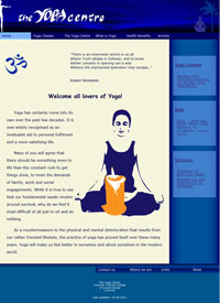 The Yoga Centre Homepage